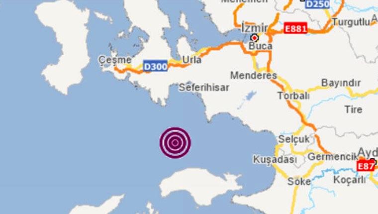 İzmir, 4.0 büyüklüğünde depremle salladı!
