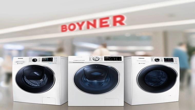 Samsung çamaşır makineleri Boyner’den hediye çeki kazandırıyor