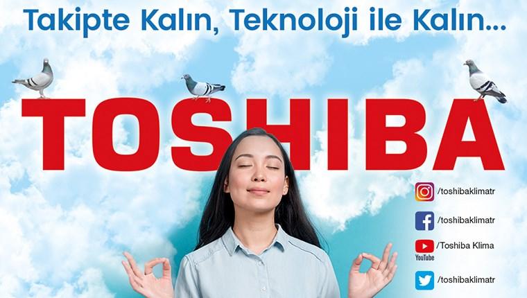 Toshiba Klima'nın sosyal medya hesapları yayında
