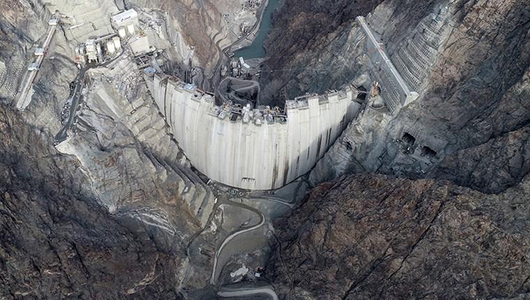 Yusufeli Barajı'nda inşaatın yüzde 96'sı tamamlandı