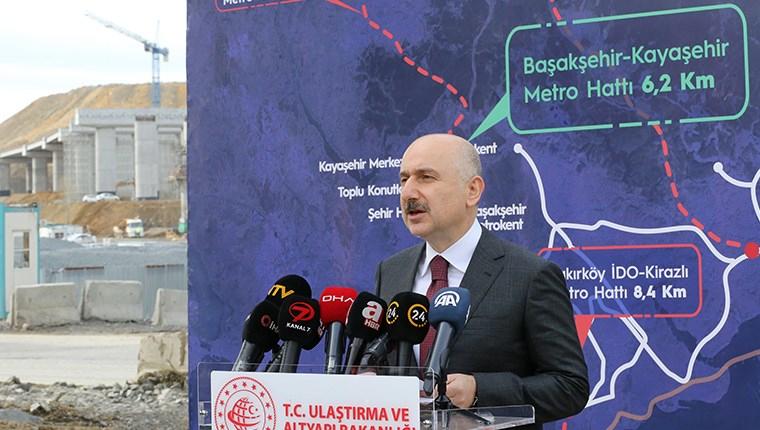 Başakşehir-Kayaşehir metrosu yıl sonunda açılıyor