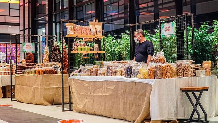 Bilkent Center'da doğal ürünler pazarı açıldı