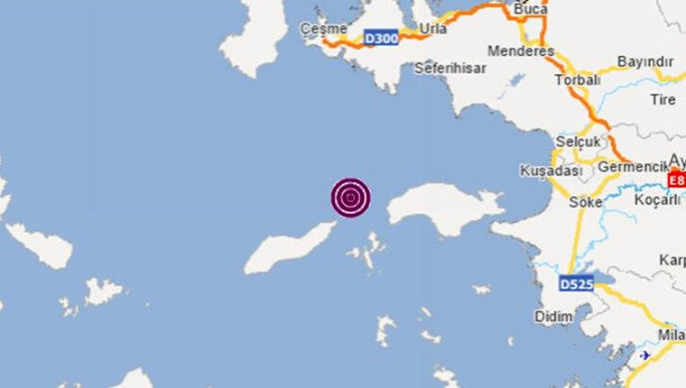 İzmir Urla'da 4.4 büyüklüğünde deprem!