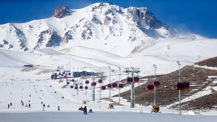 Erciyes, kış turizmi sebebiyle doldu taştı!