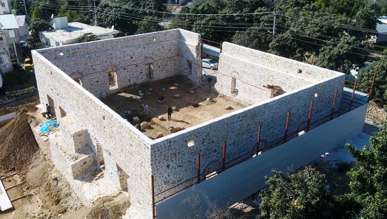 Alanya'daki tarihi Gülevşen Camisi restore ediliyor