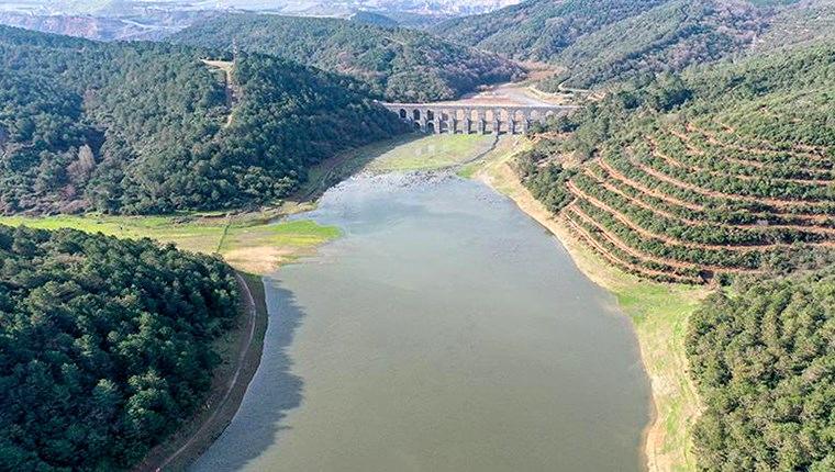 İstanbul'un barajlarındaki su seviyesi %57,23'e yükseldi