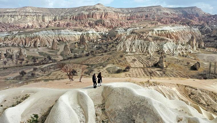 Kapadokya'yı 2021'in ilk 2 ayında 93 bin turist gezdi