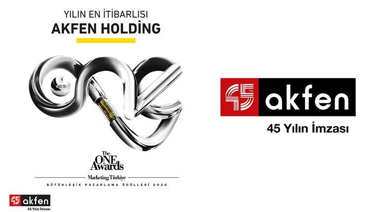 Akfen Holding, “En itibarlı Holding markası” seçildi