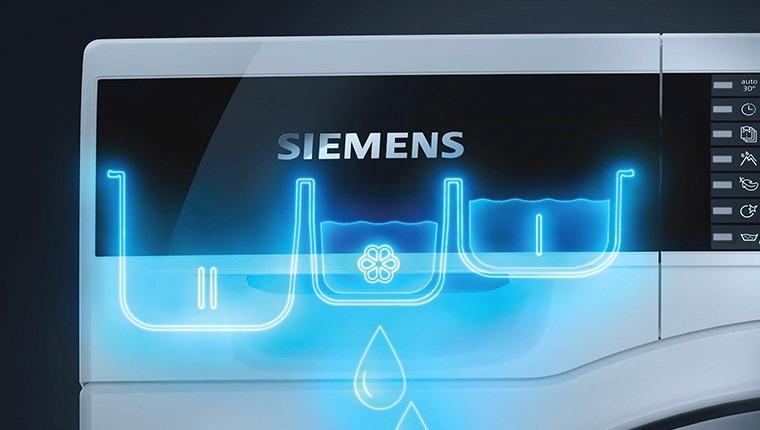 Siemens çamaşır makinesi ile her yıkamada 10 litre su tasarrufu