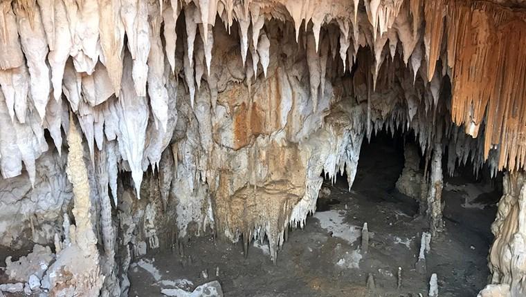 Zonguldak'ta tünel inşaatında mağara ortaya çıktı