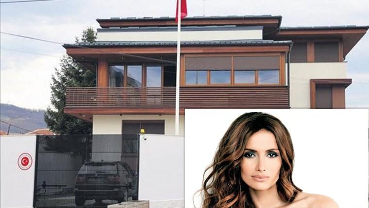 Emina Jahovic, evini Türk Konsolosluğu'na kiraya verdi