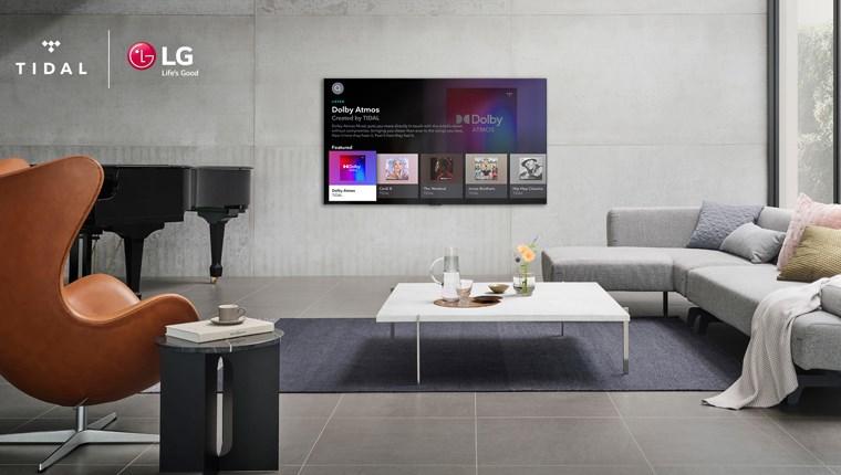 LG Smart TV’lere TIDAL uygulaması eklendi