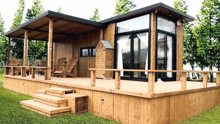 tir dorseleri eve donusuyor tiny house ta sira var