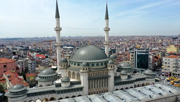 Taksim'e yapılan cami 7 Mayıs'ta ibadete açılacak