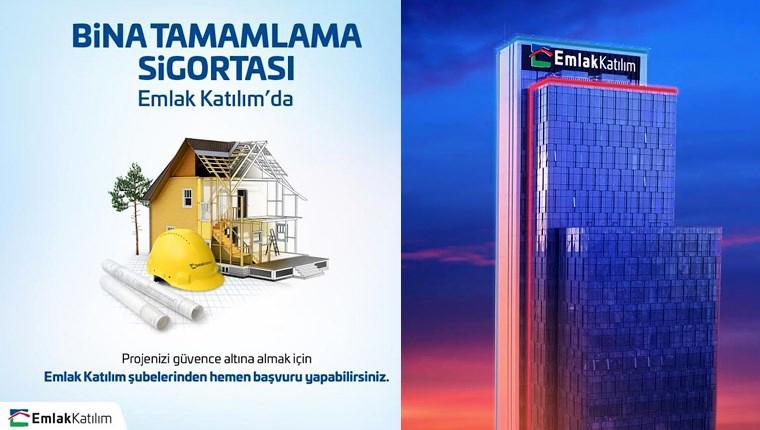 Emlak Katılım ve Türkiye Sigorta'dan "Bina Tamamlama Sigortası"