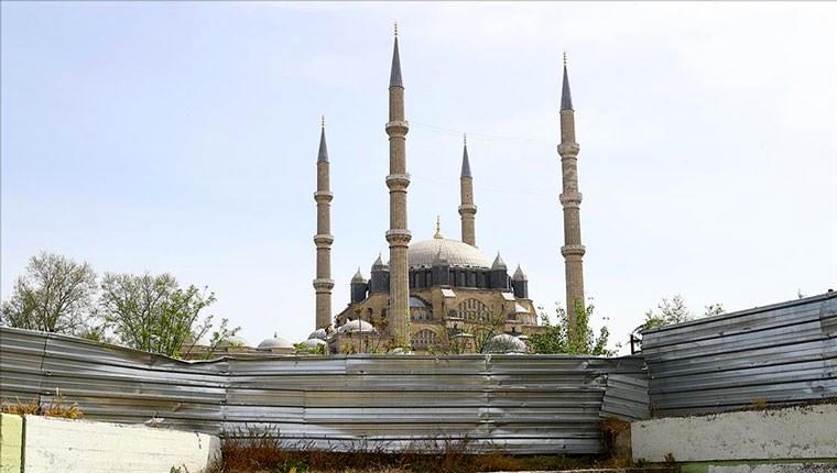 Selimiye Camisi'nde çevre düzenlemesi başlıyor!