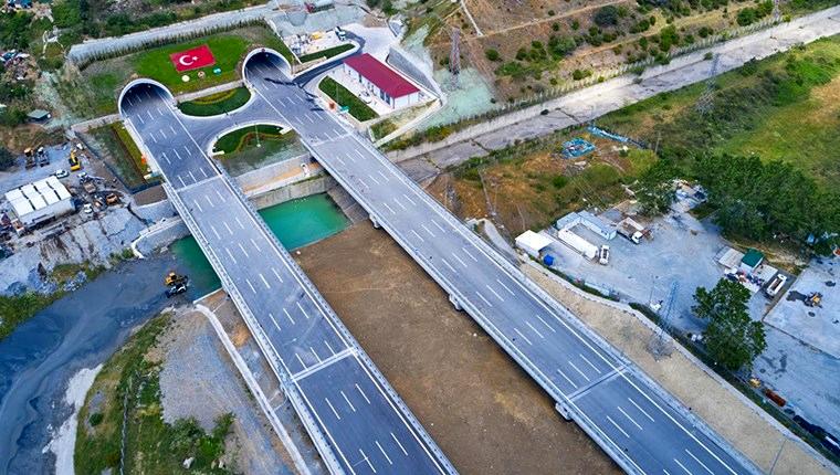 Kuzey Marmara Otoyolu 7. kesiminin inşaatı tamamlandı