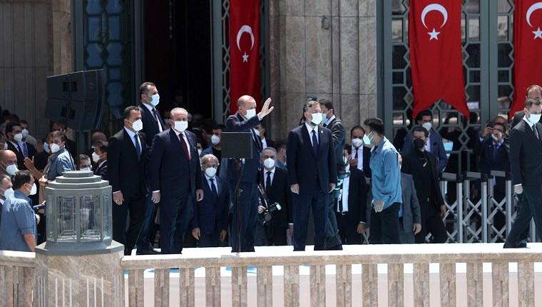 Taksim Camisi, Cumhurbaşkanı'nın katılımıyla açıldı!