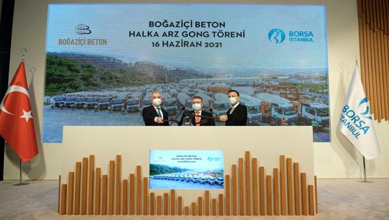 Borsa İstanbul'da gong, Boğaziçi Beton için çaldı!