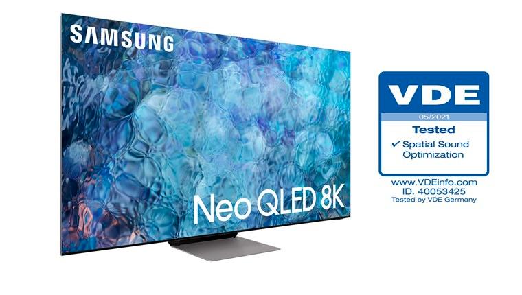 Samsung Neo QLED TV'lere ses optimizasyon ödülü!