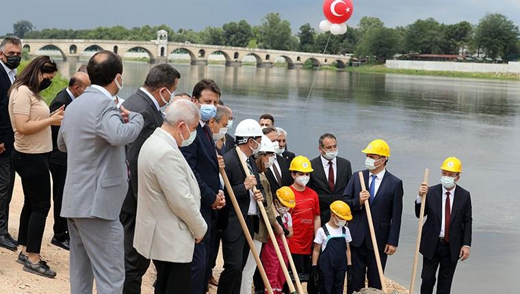 Edirne'de "Üç Nehir Bir Şehir" projesinin temeli atıldı