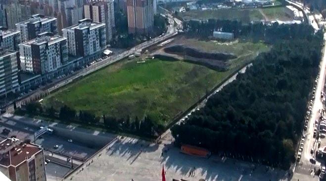 Havadan Westside İstanbul arsa fotoğrafları