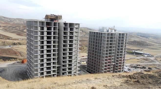 Ankara Mebuskent inşaatından görüntüler