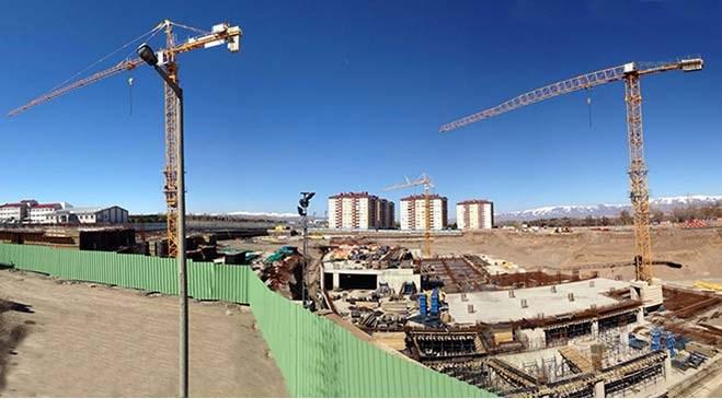 MNG Residence Erzurum inşaat görüntüleri