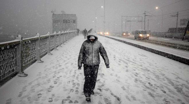 İstanbul'da kar eziyeti!