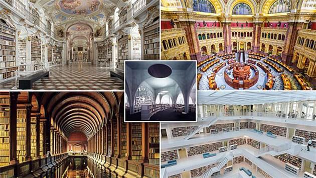 İşte dünyanın en inanılmaz kütüphaneleri
