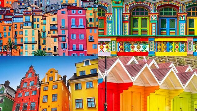 İşte dünyanın en renkli şehirleri