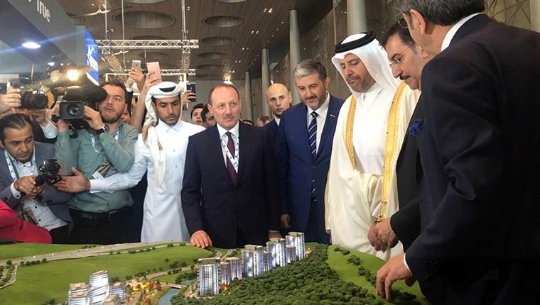 Katar Ekonomi ve Ticaret Bakanı, Artaş standını ziyaret etti 