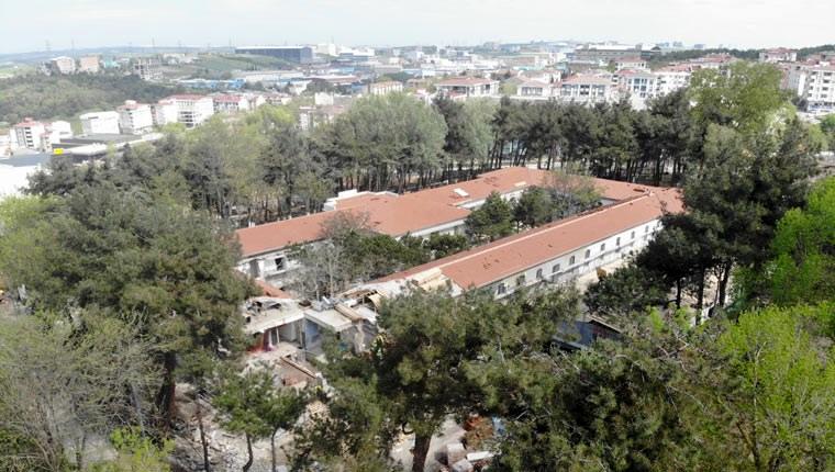 Tarihi Hadımköy Askeri Hastanesi'nde restorasyon çalışmaları devam ediyor