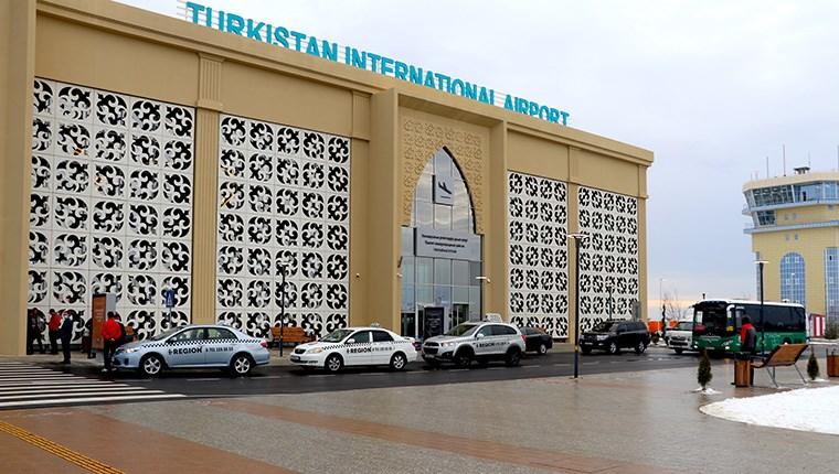 YDA imzası taşıyan Türkistan Uluslararası Havalimanı hizmete açıldı