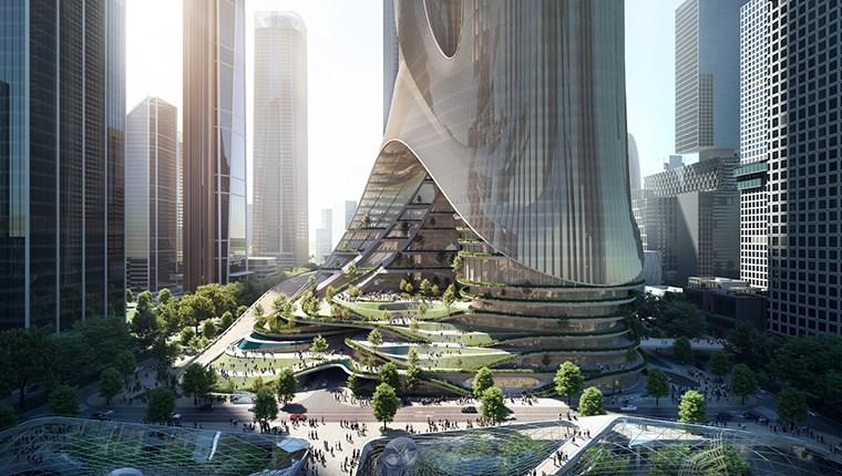 Zaha Hadid Architects, Tower C binasını tasarladı