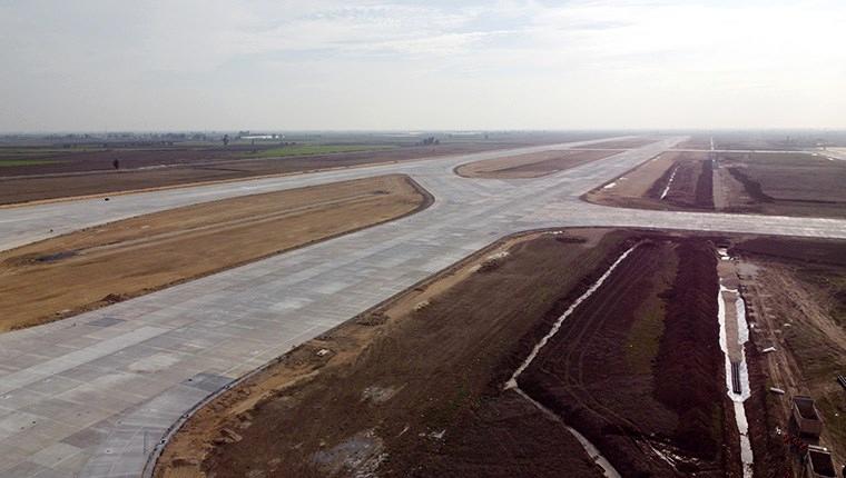 Çukurova Havalimanı'nın 2022 yılının Mart ayında bitirilmesi planlanıyor