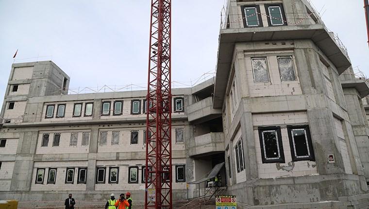 YHT kumanda merkezi inşaatı da devam ediyor