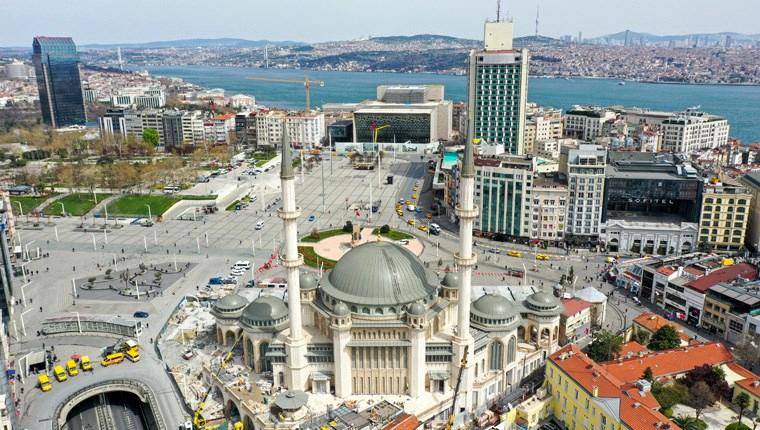Taksim Camisi Ramazan'ın son Cuması ibadete açılıyor