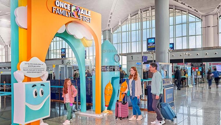 İstanbul Havalimanı’nda "Çocuk ve Aile Dostu Havalimanı" konsepti