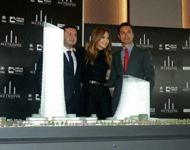 Jennifer Lopez, Metropol İstanbul Ana Kule lansmanında!