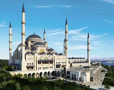 Çamlıca Camisi projesinin şantiye görüntüleri!