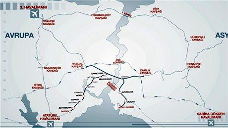 İşte Büyük İstanbul Tüneli'nin durakları!