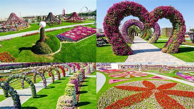 İşte dünyanın en büyük çiçek bahçesi!