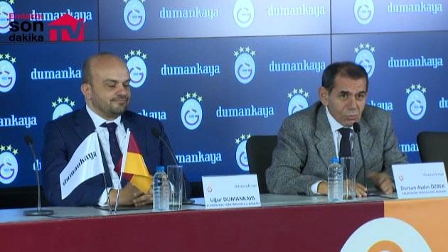 Galatasaray'ın yeni sponsoru Dumankaya oldu