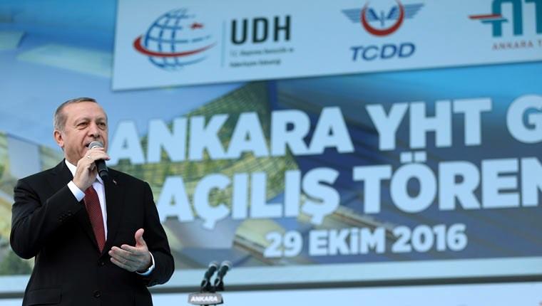 Cumhurbaşkanı, Ankara Yüksek Hızlı Tren Garı'nı hizmete açtı!