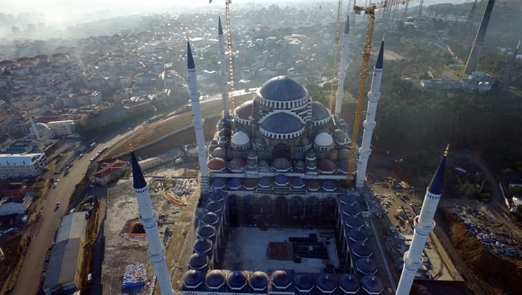 Çamlıca Camii havadan görüntülendi!