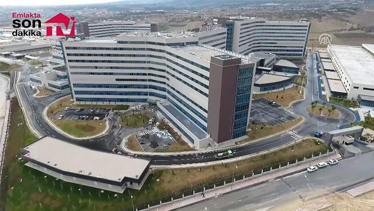 Mersin Şehir Hastanesi havadan görüntülendi