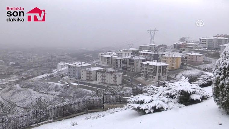 Sakarya'da kar yağışı etkili oluyor!