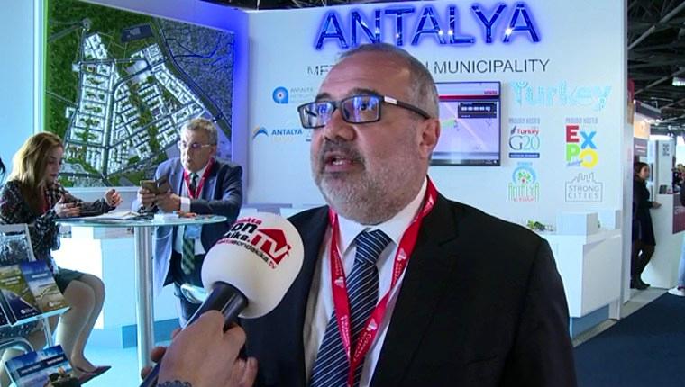 Mehmet Urcu, MIPIM'de ekibimize Antalya projelerini tanıttı