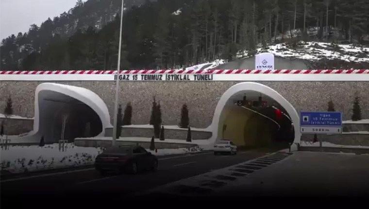 Ilgaz 15 Temmuz İstiklal Tüneli'yle geçiş 34 dakika!